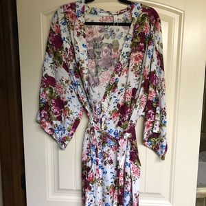 Pink Blush maternity/nursing gown